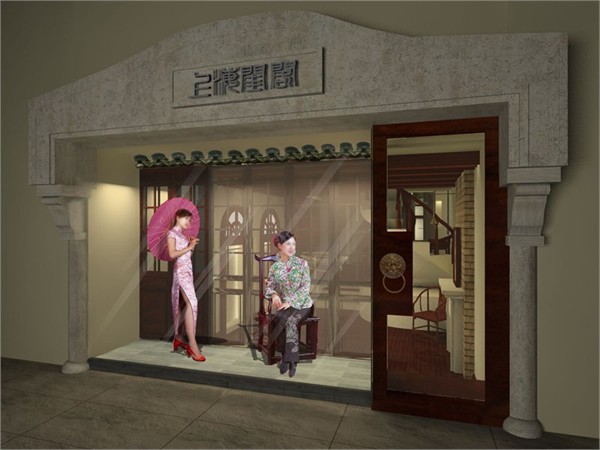 "上海闺阁"旗袍店设计
