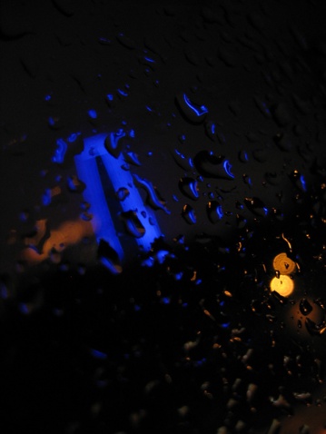 中山公园-雨夜