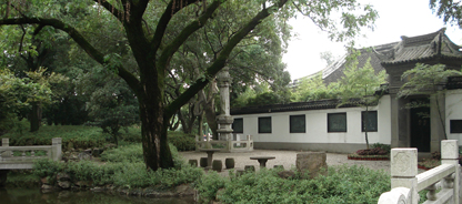 游览上海古园 摄影
