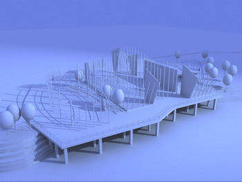 滨水景观建筑设计