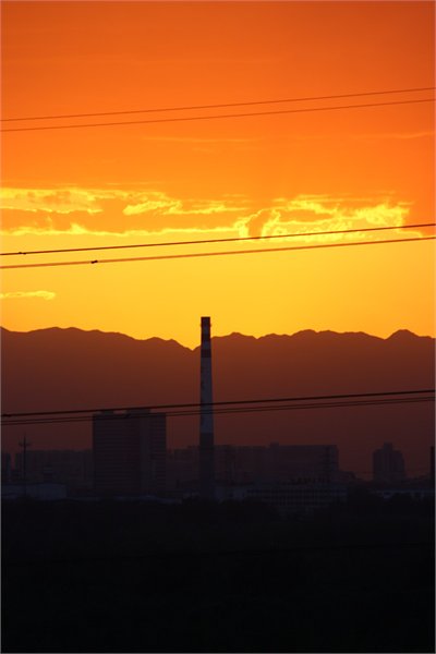 晚霞