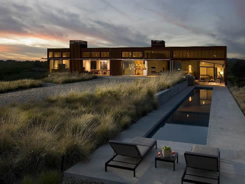 Contemporary Residence in Santa Ynez Valley, USA