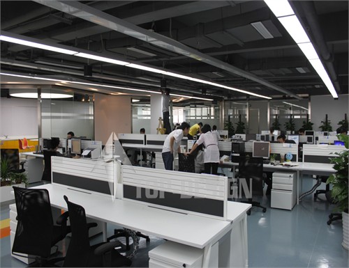 上海德邦物流总部c座办公楼室内设计